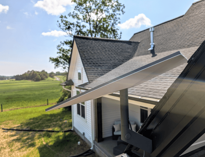 Starlink installation in Professional Roof Installation